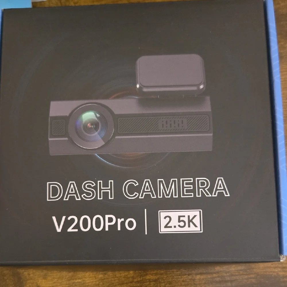 V200Pro Dash Camera - Black